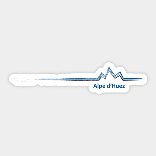 Alpe d'Huez Sticker